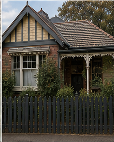 Period home with verandah and fretwork